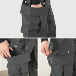 GARAGE GREEN WORKS Trousers^/ Wraptop 6 Pocket Cargo Pants