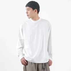 GICIPI T-Shirts^/ BACCALA Crew Neck Relaxed Fit Long Sleeve T-Shirt