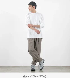 GICIPI T-Shirts^/ BACCALA Crew Neck Relaxed Fit Long Sleeve T-Shirt