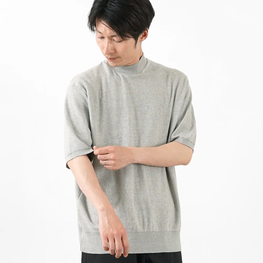 GICIPI Knits^/ Calamaro Mock neck Relaxed fit Knit and sew