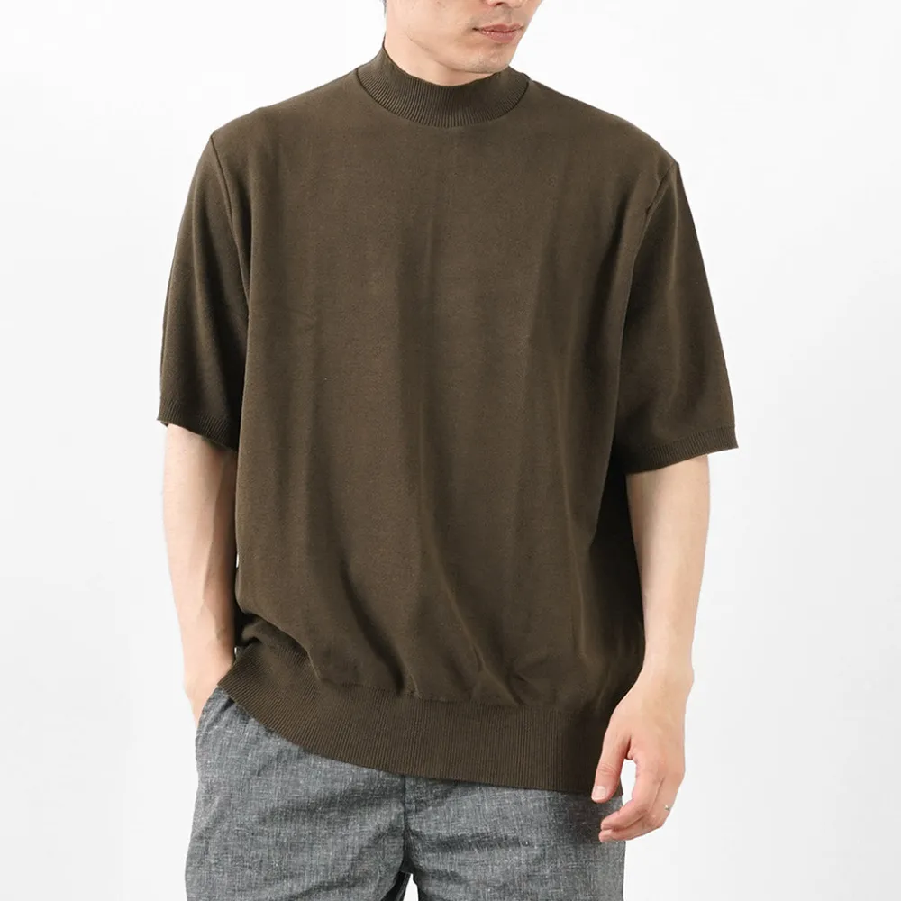 GICIPI Knits^/ Calamaro Mock neck Relaxed fit Knit and sew