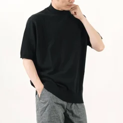GICIPI Knits^/ Calamaro Mock neck Relaxed fit Knit and sew