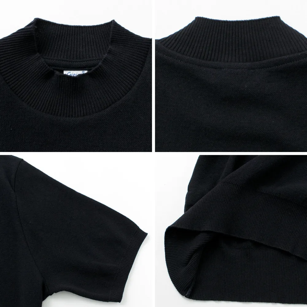 GICIPI Knits^/ Calamaro Mock neck Relaxed fit Knit and sew