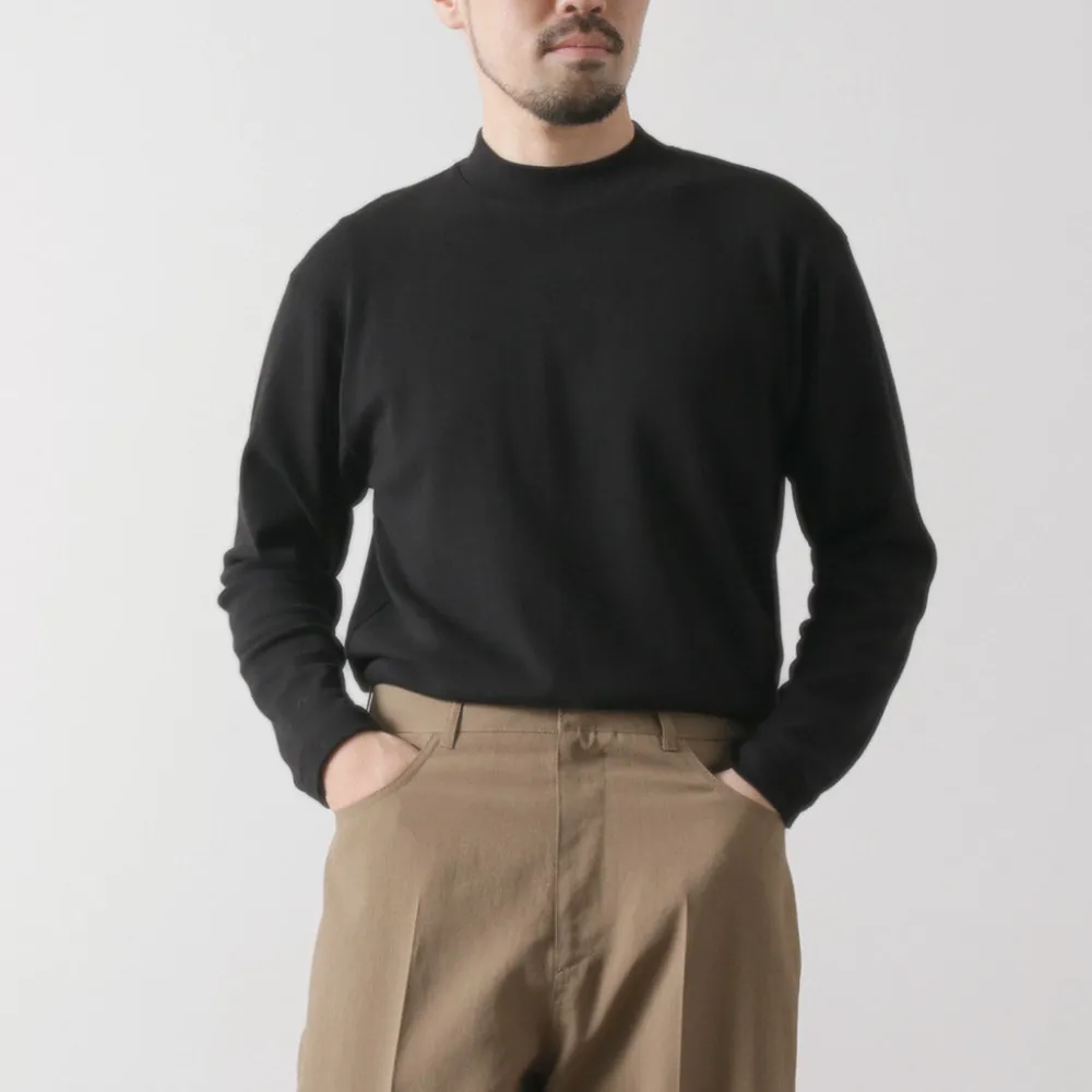 GICIPI T-Shirts^/ Delfino Crew Neck Basic Fit Long Sleeve Cut and Sewn