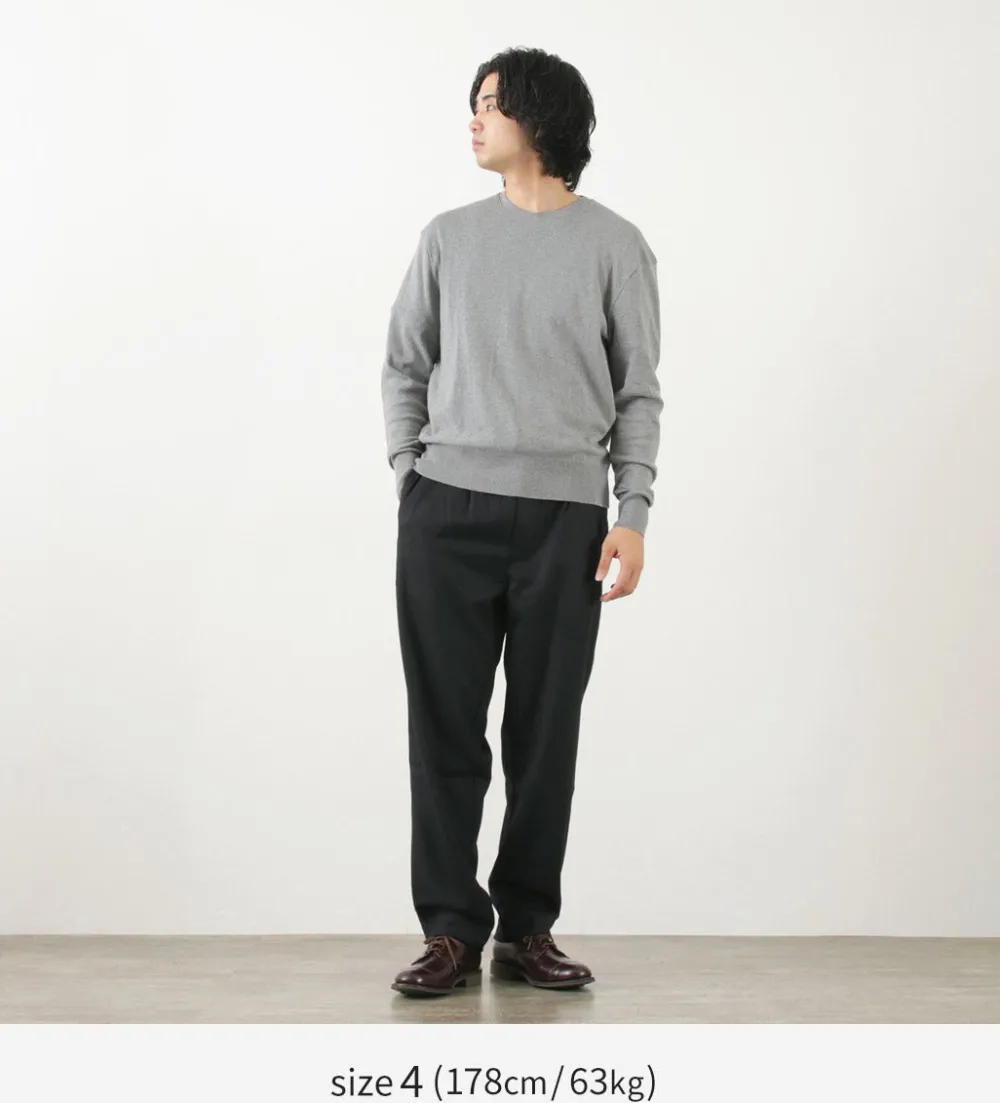 GICIPI Knits^/ Lupo Crew Neck Relaxed Fit Knit Sewn