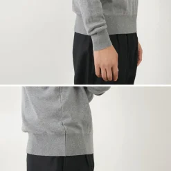 GICIPI Knits^/ Lupo Crew Neck Relaxed Fit Knit Sewn