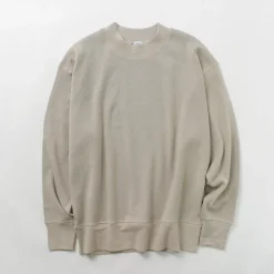 GICIPI Knits^/ ORSO Crew Neck Ribbed Long Sleeve Milano Rib Knit Sewn