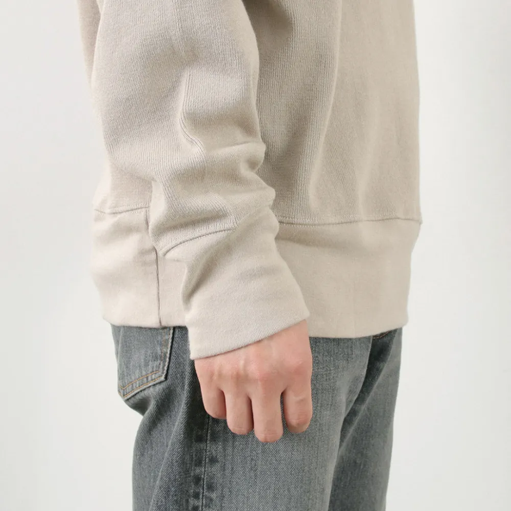 GICIPI Knits^/ ORSO Crew Neck Ribbed Long Sleeve Milano Rib Knit Sewn