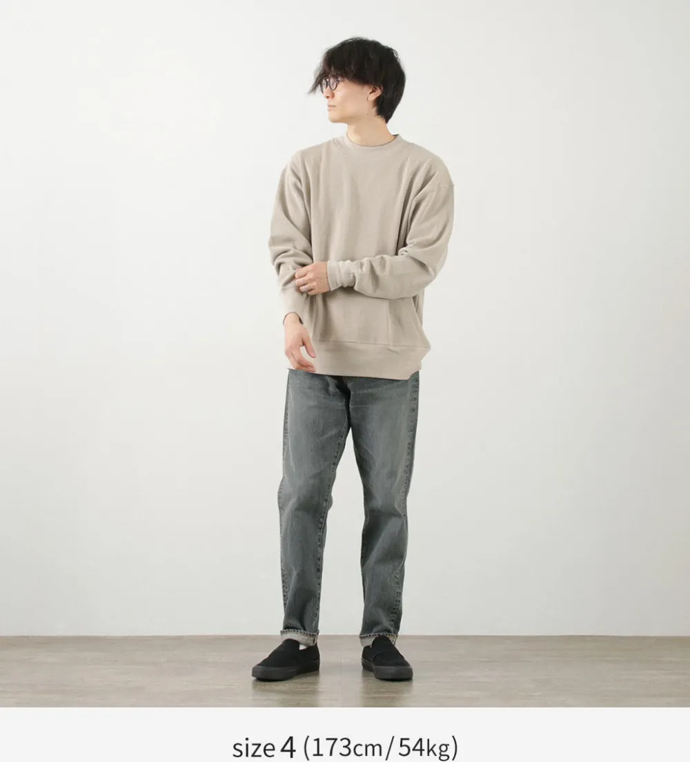 GICIPI Knits^/ ORSO Crew Neck Ribbed Long Sleeve Milano Rib Knit Sewn