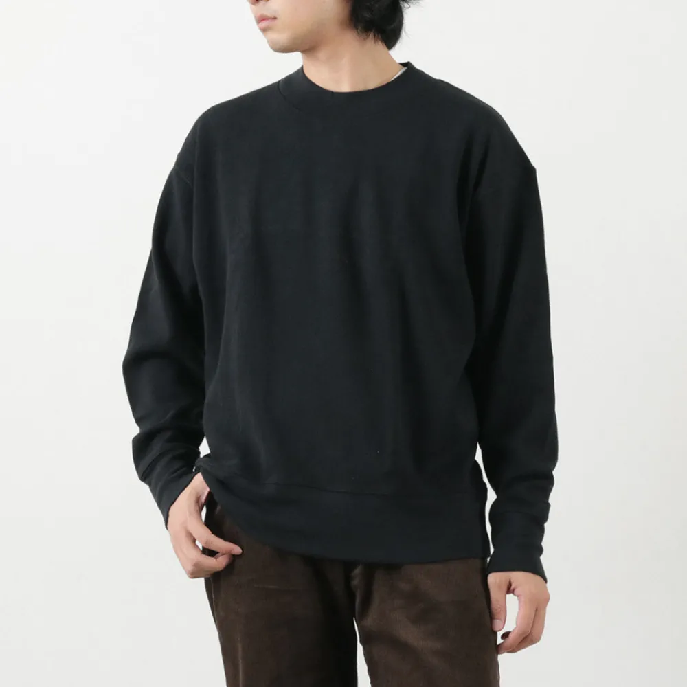 GICIPI Knits^/ ORSO Crew Neck Ribbed Long Sleeve Milano Rib Knit Sewn