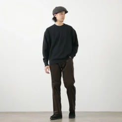 GICIPI Knits^/ ORSO Crew Neck Ribbed Long Sleeve Milano Rib Knit Sewn