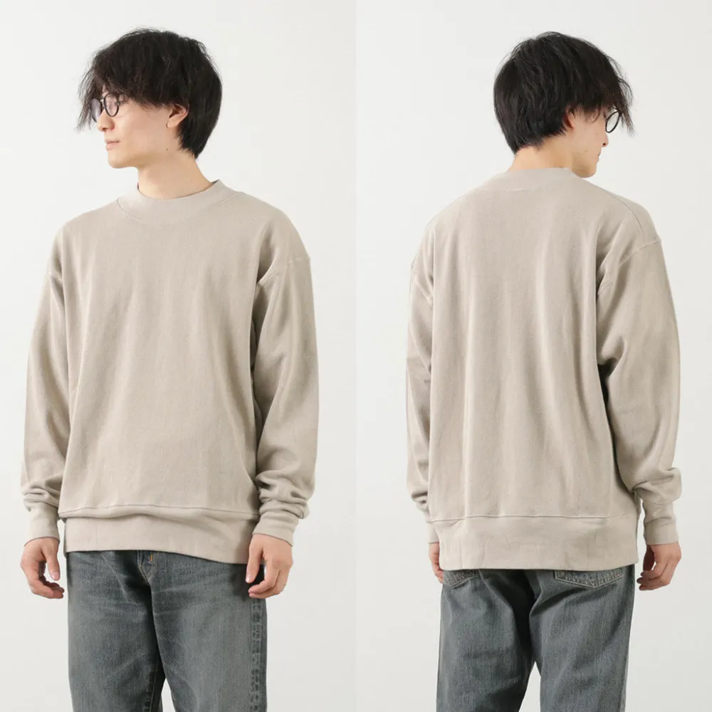GICIPI Knits^/ ORSO Crew Neck Ribbed Long Sleeve Milano Rib Knit Sewn
