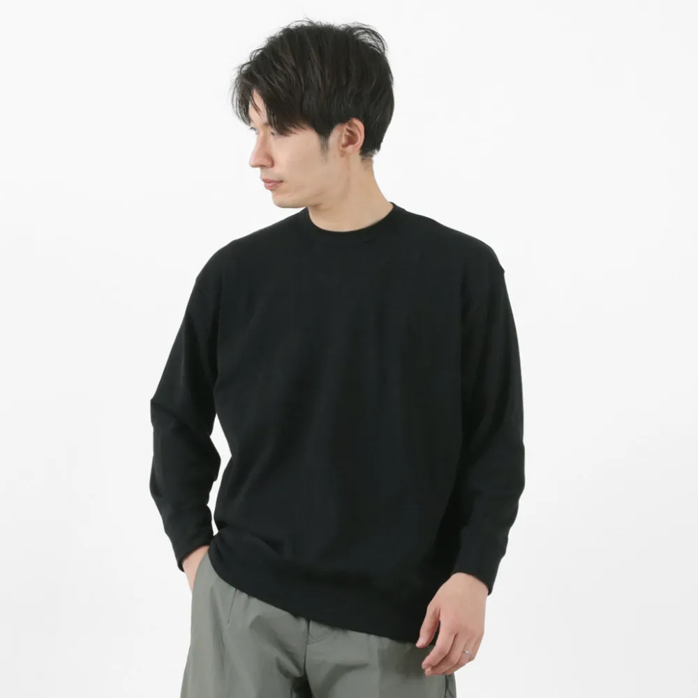 GICIPI T-Shirts^/ RAZZA RAZZA Crew Neck Long Sleeve Cut and Sewn