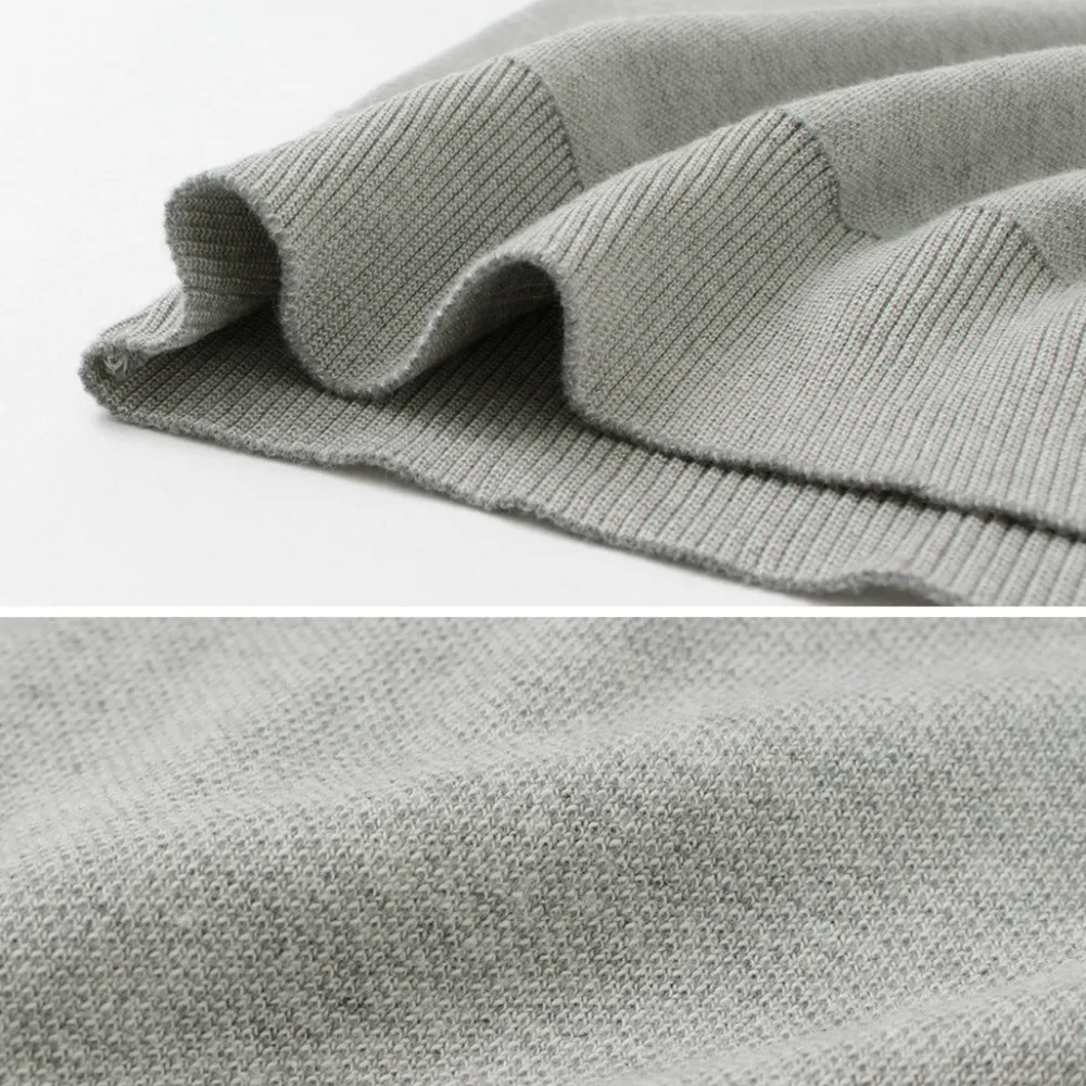 GICIPI Knits^/ Riccio Riccio Crew Neck Relaxed Fit Long Sleeve Knit Sewn