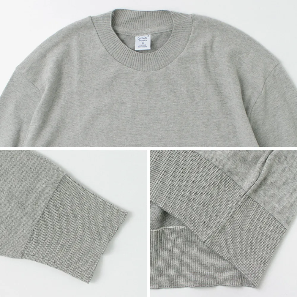 GICIPI Knits^/ Riccio Riccio Crew Neck Relaxed Fit Long Sleeve Knit Sewn