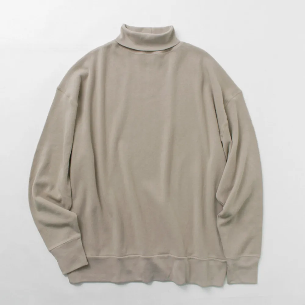 GICIPI Knits^/ SCIMMIA Mockneck Ribbed Long Sleeve Milano Rib Knit Sewn