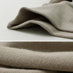 GICIPI Knits^/ SCIMMIA Mockneck Ribbed Long Sleeve Milano Rib Knit Sewn