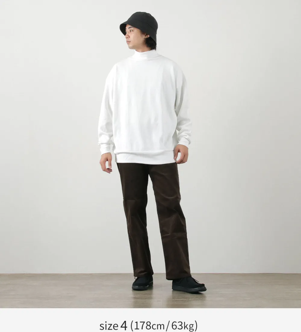 GICIPI Knits^/ SCIMMIA Mockneck Ribbed Long Sleeve Milano Rib Knit Sewn