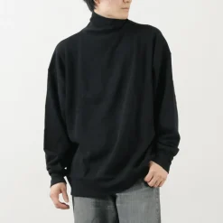 GICIPI Knits^/ SCIMMIA Mockneck Ribbed Long Sleeve Milano Rib Knit Sewn