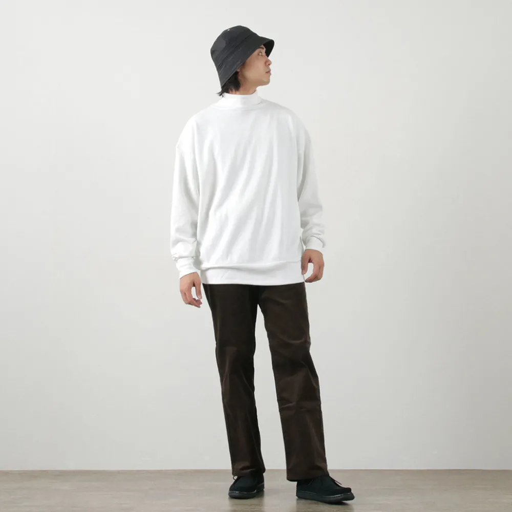 GICIPI Knits^/ SCIMMIA Mockneck Ribbed Long Sleeve Milano Rib Knit Sewn