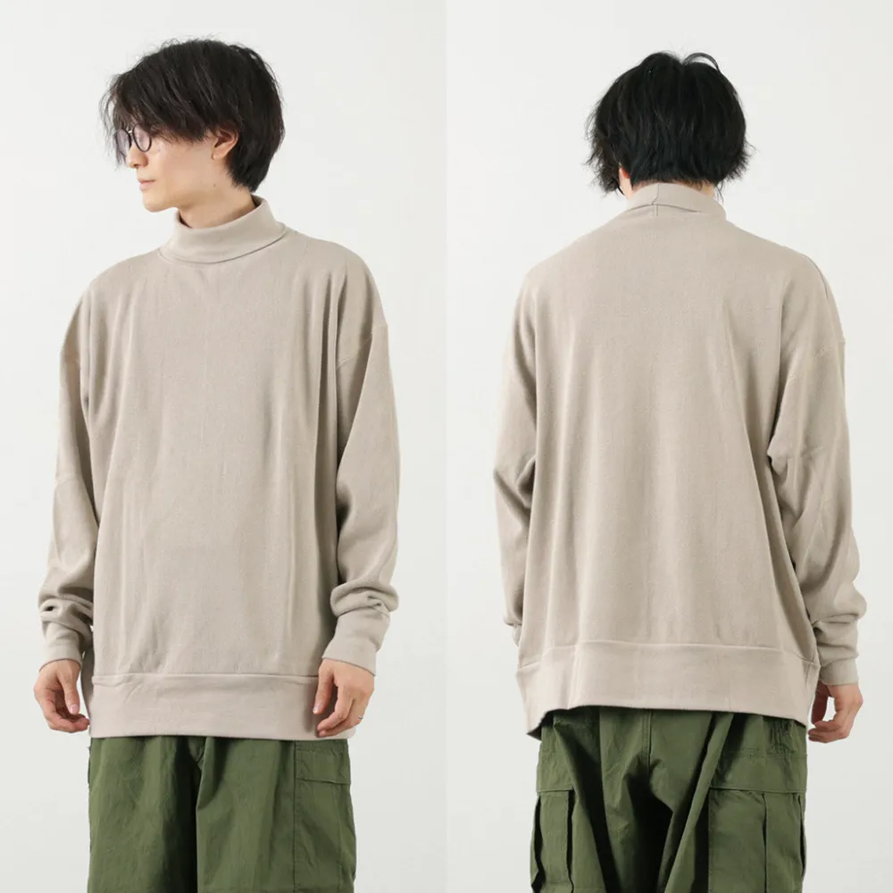 GICIPI Knits^/ SCIMMIA Mockneck Ribbed Long Sleeve Milano Rib Knit Sewn