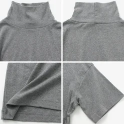GICIPI T-Shirts^/ Squalo turtleneck relaxed fit t-shirt
