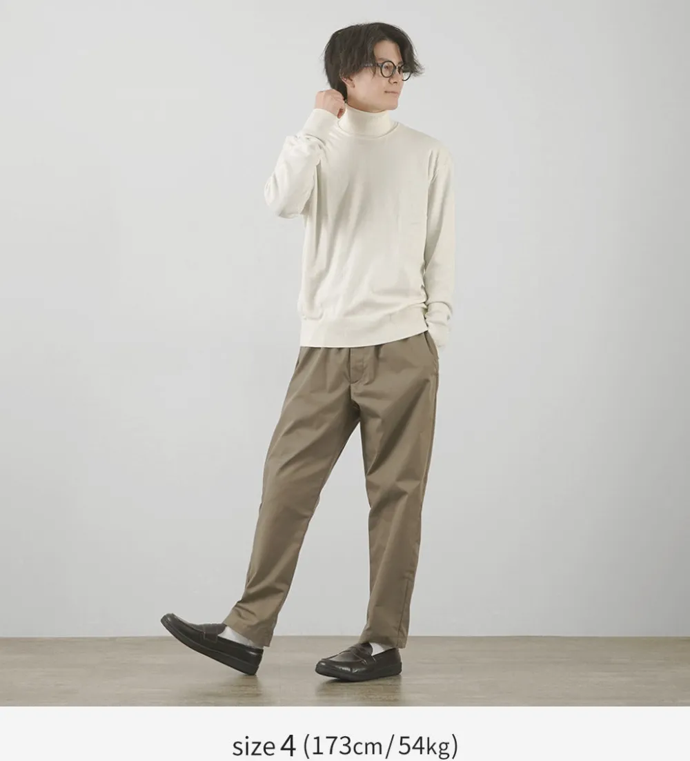 GICIPI Knits^/ TIGRE Turtle Neck Relaxed Fit Knit Sewn