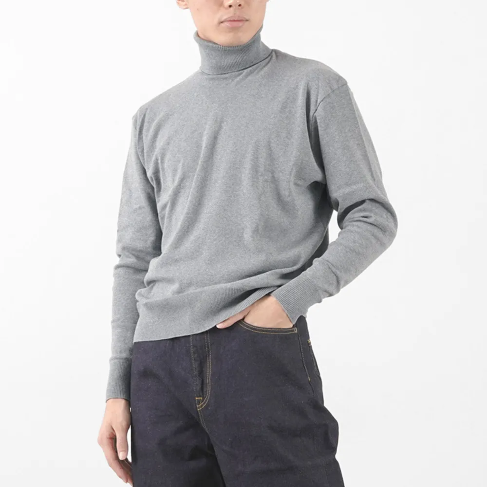 GICIPI Knits^/ TIGRE Turtle Neck Relaxed Fit Knit Sewn