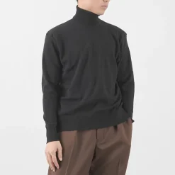 GICIPI Knits^/ TIGRE Turtle Neck Relaxed Fit Knit Sewn