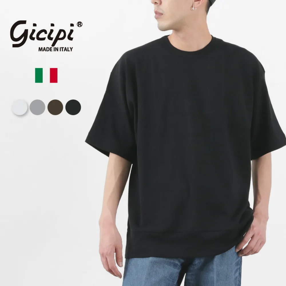 GICIPI T-Shirts^/ TONNNO Relaxed Fit Crew Neck T-Shirt