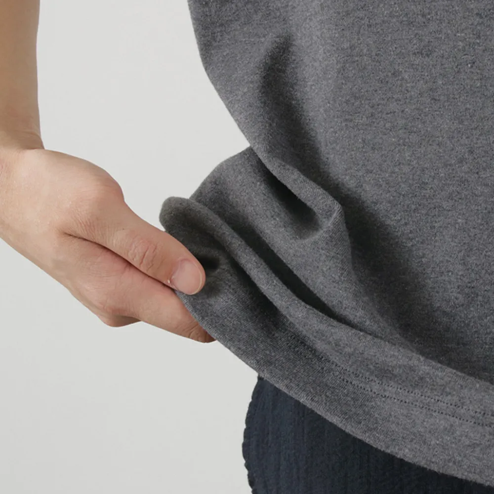 GICIPI T-Shirts^/ VONGOLA Mock Neck Relaxed Fit Milled T-Shirt