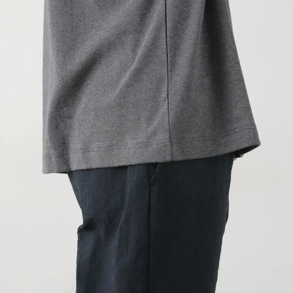 GICIPI T-Shirts^/ VONGOLA Mock Neck Relaxed Fit Milled T-Shirt