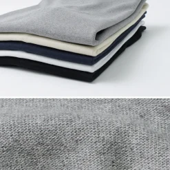 GLACON T-Shirts^/ Solid colour Boat neck Big shirt