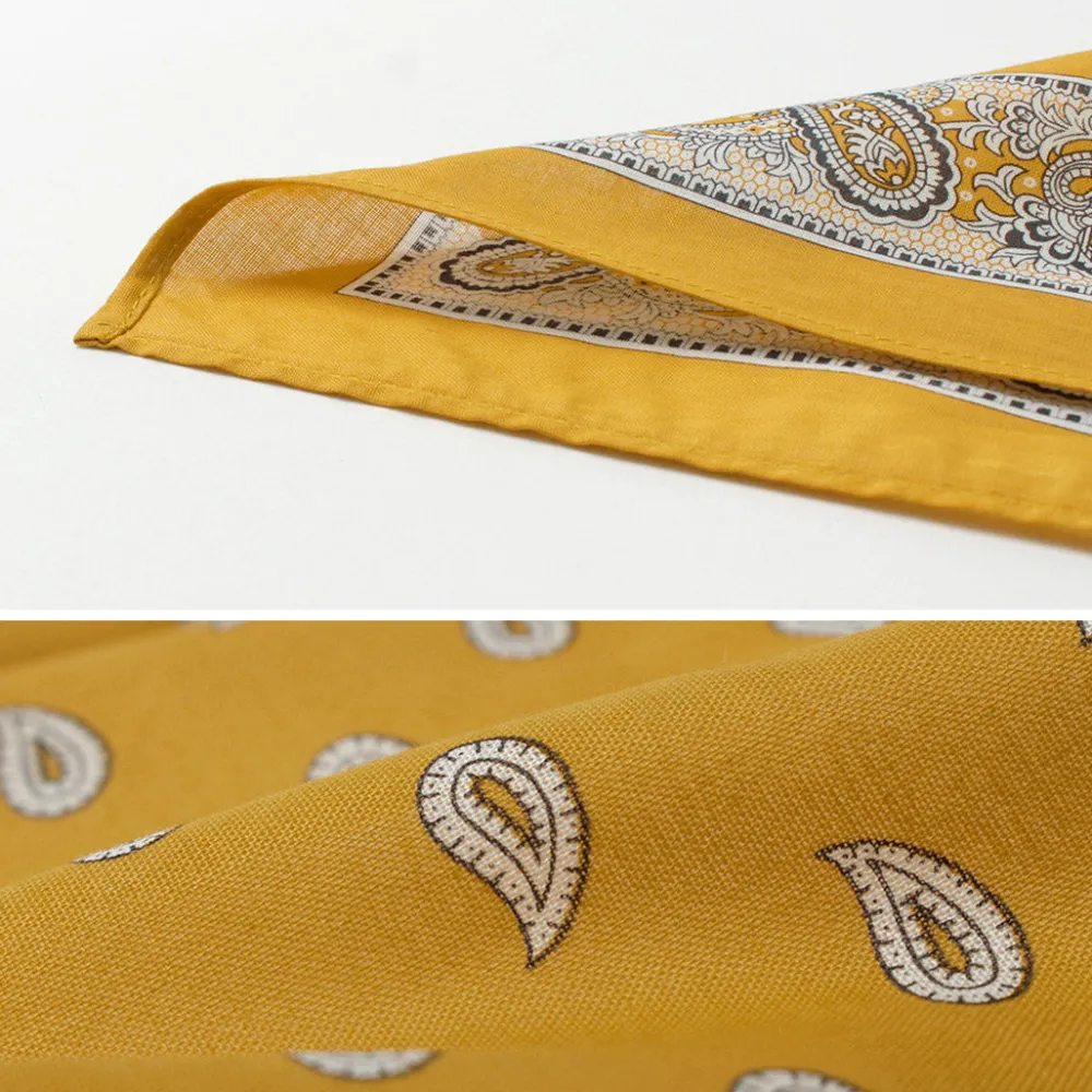 GLARNER TUECHLI Other Goods^/ Cotton Paisley Bandana