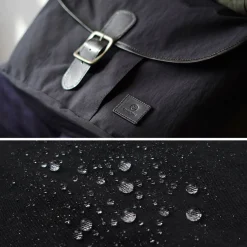 GLENROYAL Shoulder Bags^/ Flap Shoulder Bag Nylon Tussah black