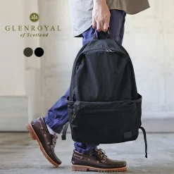 GLENROYAL Backpacks^/ Round Daypack Nylon Tussah