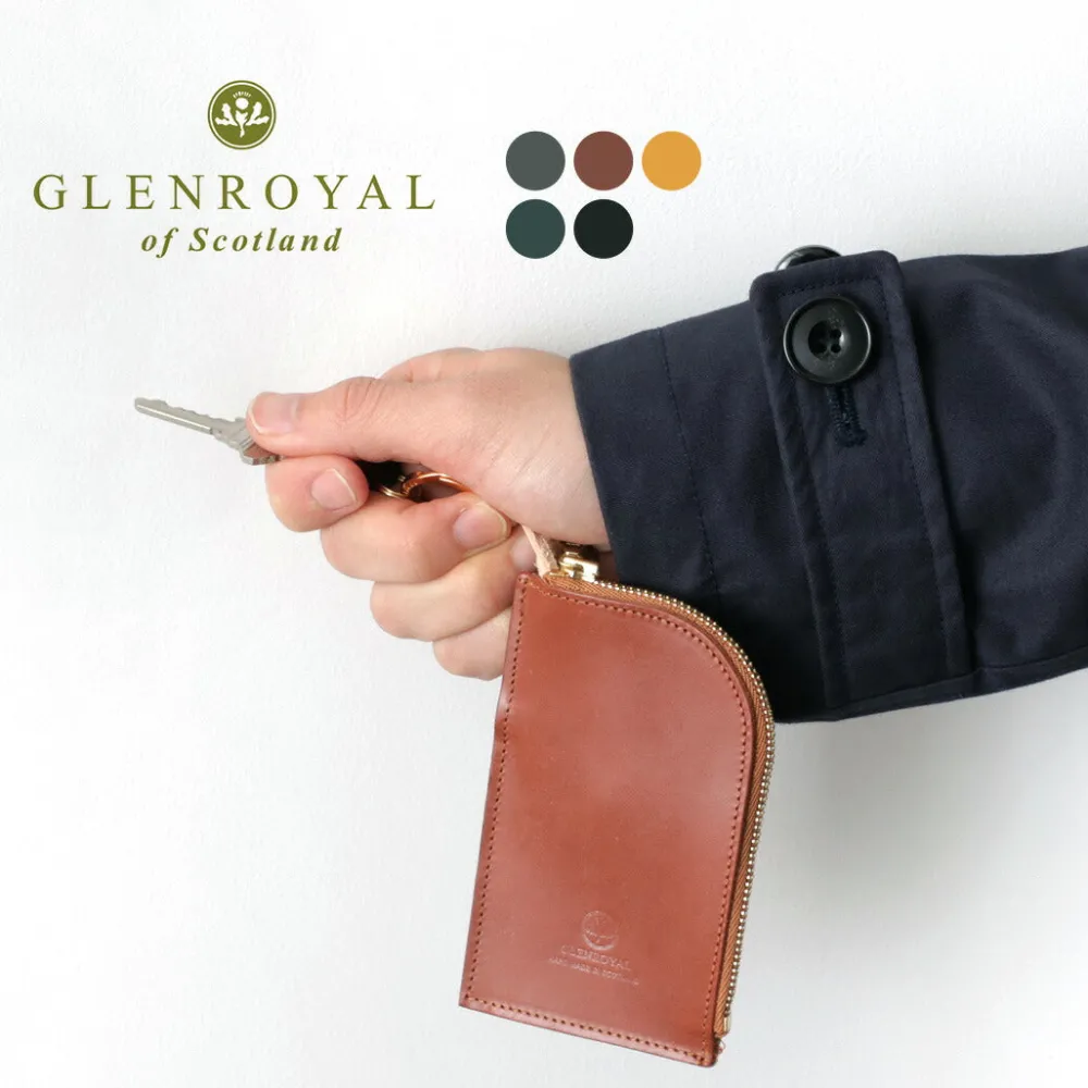 GLENROYAL Other Goods^/ ZIPPED KEY CASE WITH POCKET
