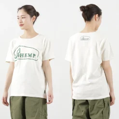 GOHEMP T-Shirts^/ Box Logo Basic Short Sleeve T-Shirt