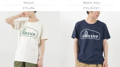 GOHEMP T-Shirts^/ Box Logo Basic Short Sleeve T-Shirt