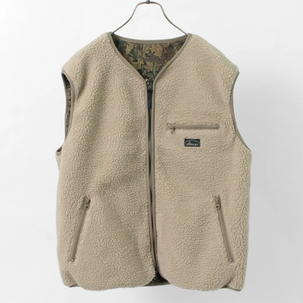 GOHEMP Vests^/ Brown Lodge Vest