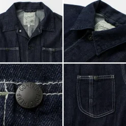 GOHEMP Jackets^/ Coverall Jacket navy