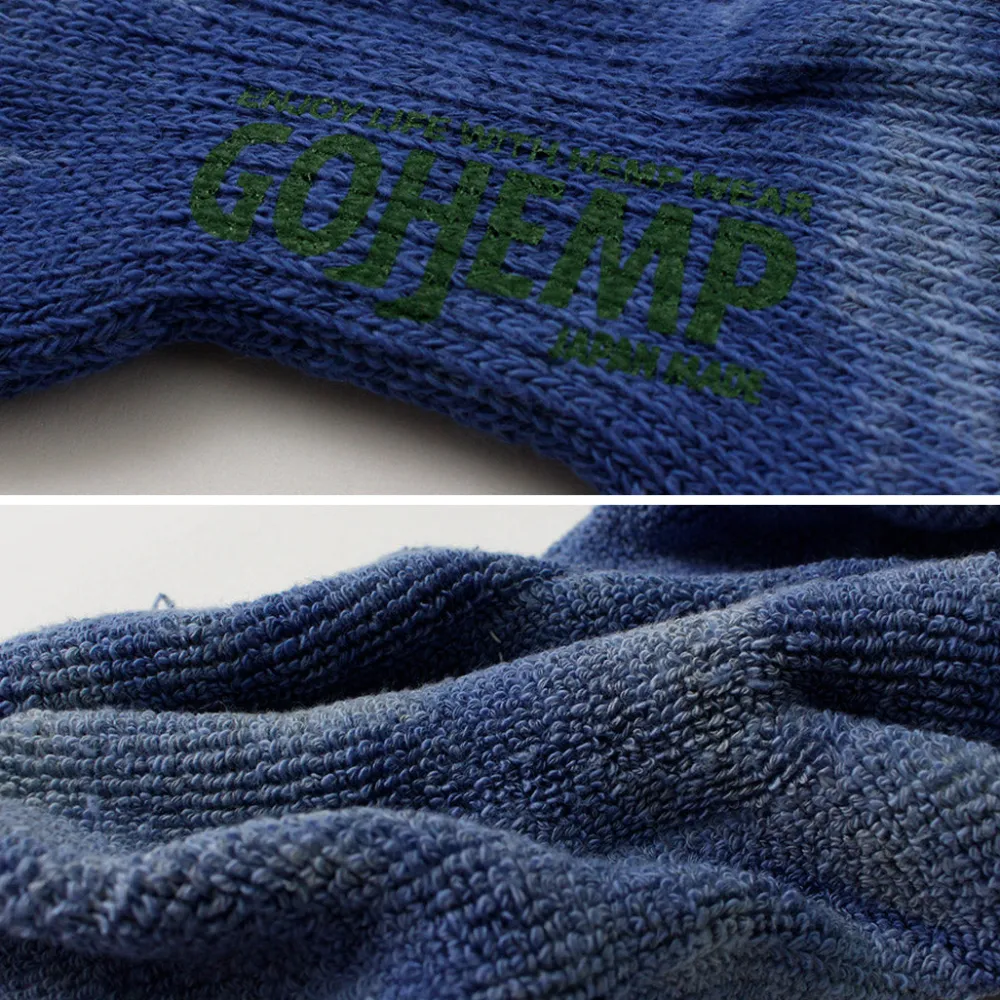 GOHEMP Socks^/ Double pile ankle socks