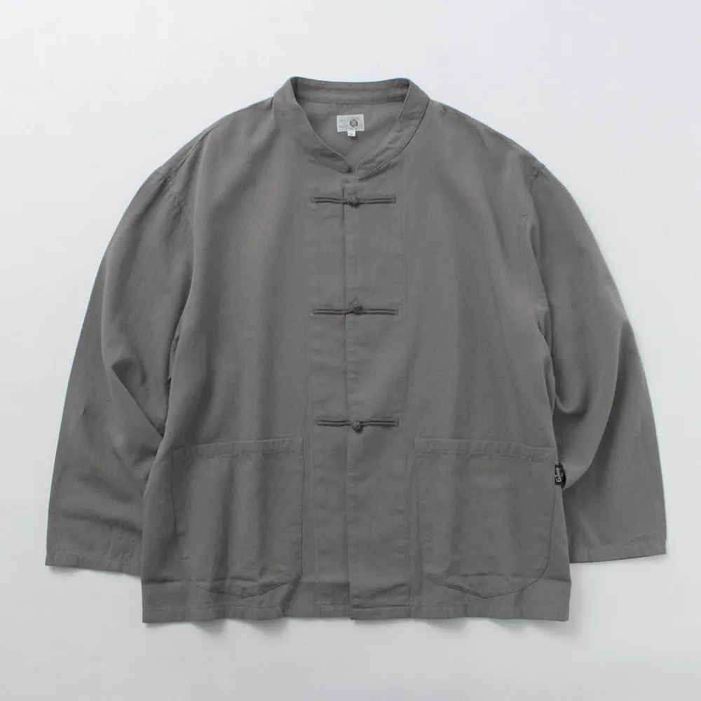 GOHEMP Shirts^/ Goku wide long-sleeved shirt