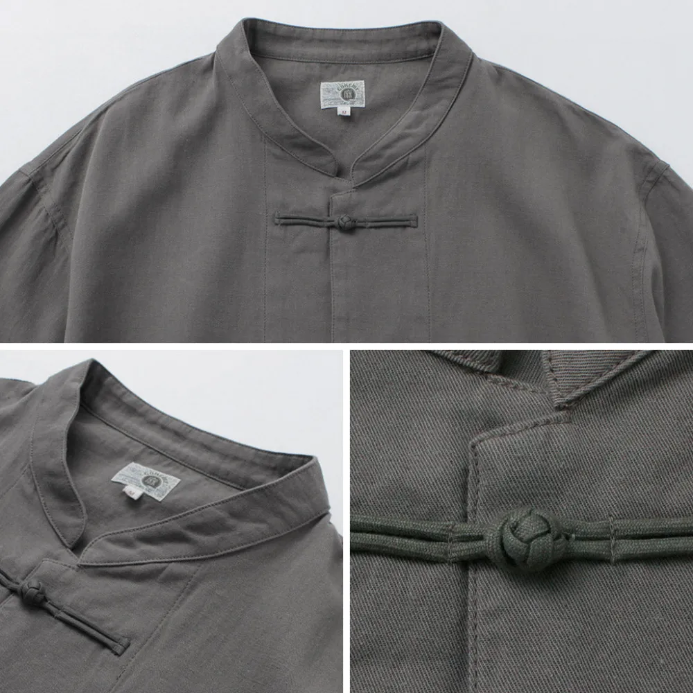 GOHEMP Shirts^/ Goku wide long-sleeved shirt