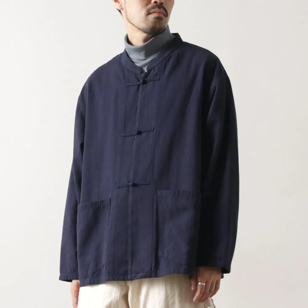 GOHEMP Shirts^/ Goku wide long-sleeved shirt