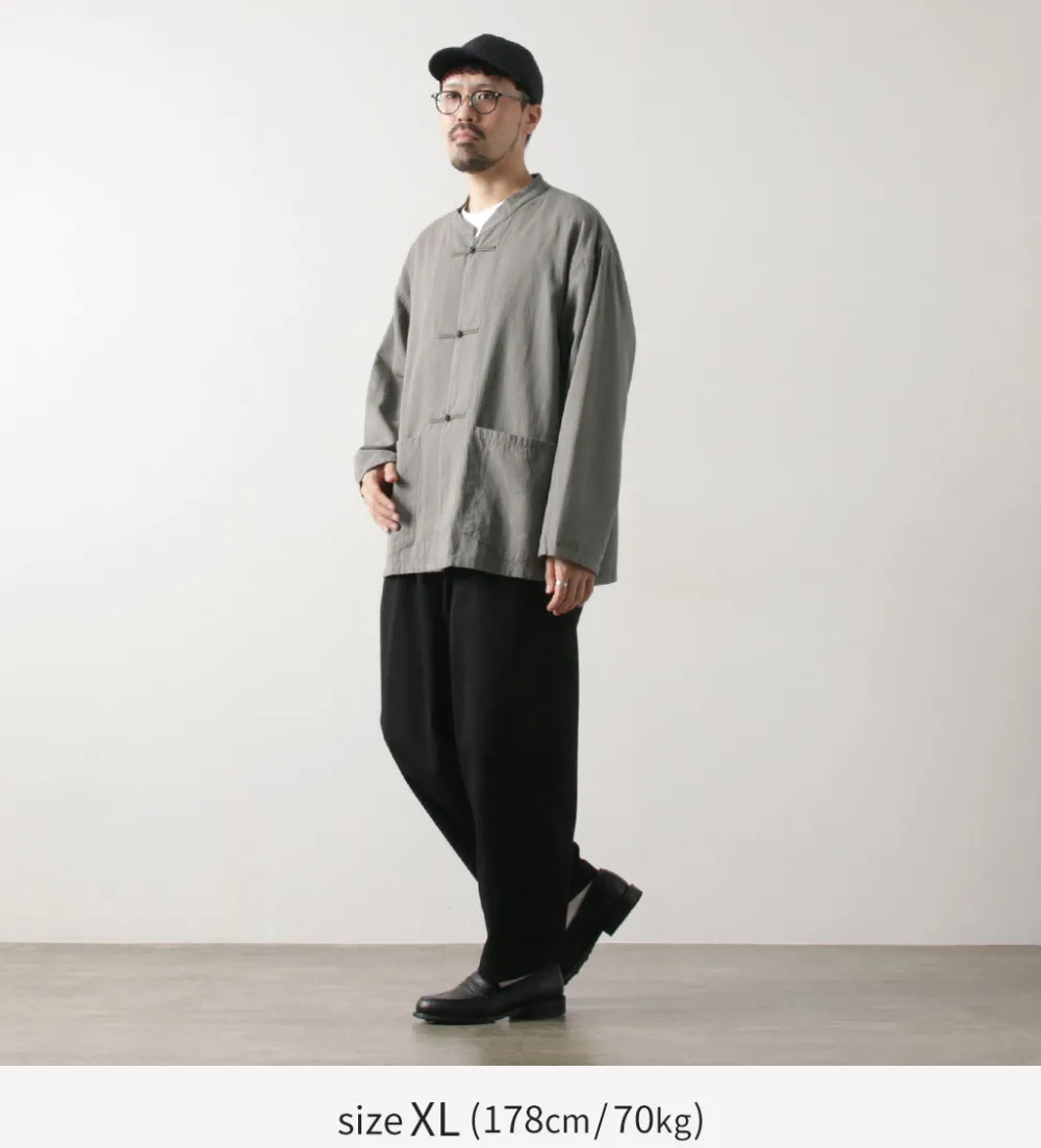 GOHEMP Shirts^/ Goku wide long-sleeved shirt