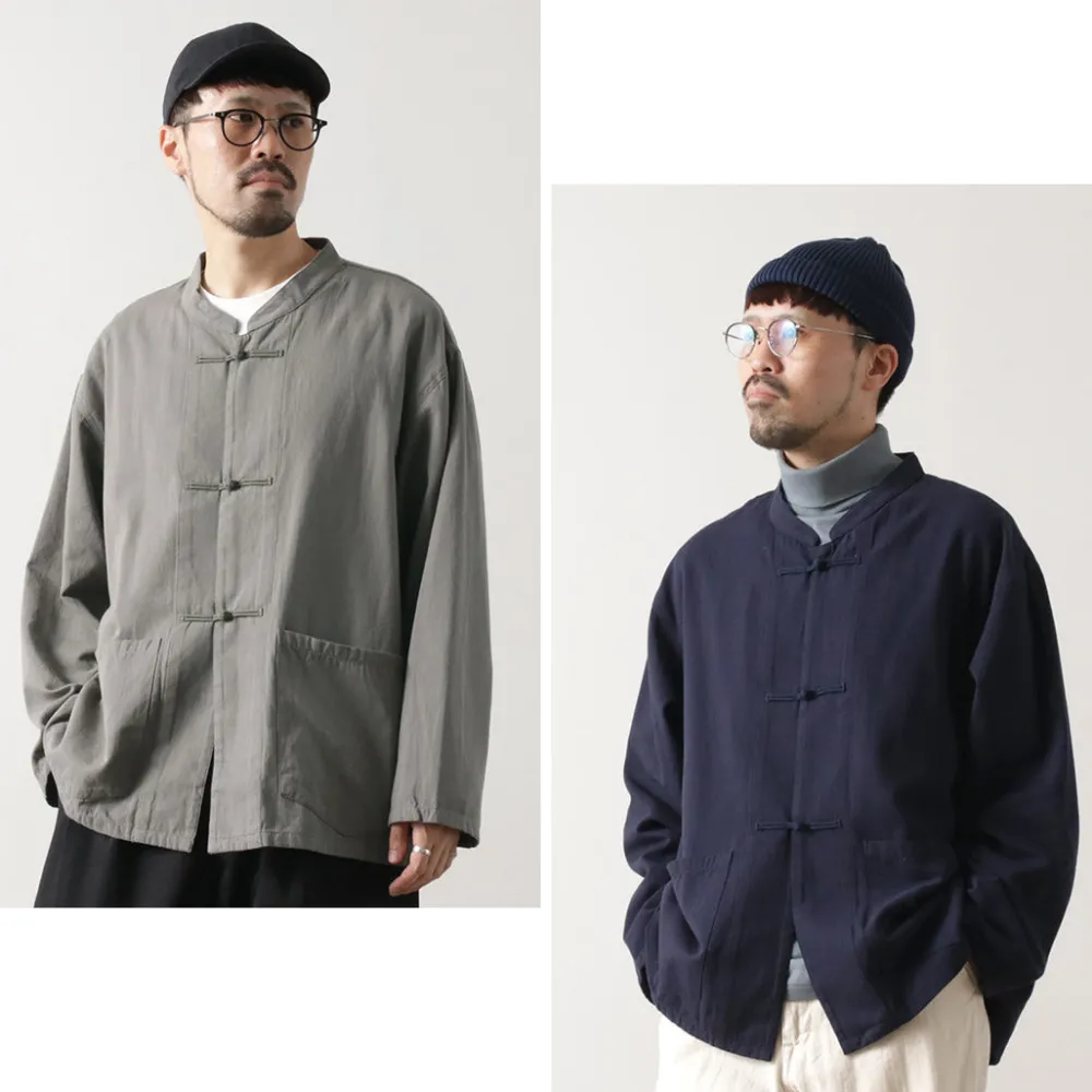 GOHEMP Shirts^/ Goku wide long-sleeved shirt