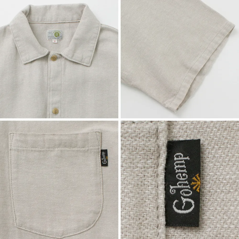 GOHEMP Shirts^/ Greenhill Shirt Hemp Cotton Broken Twill