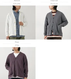 GOHEMP Cardigans^/ Hemp Basic Cardigan