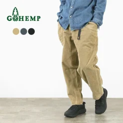 GOHEMP Work Pants & Chinos^/ Hemp Corduroy Traveler Easy Pants Wide Tapered